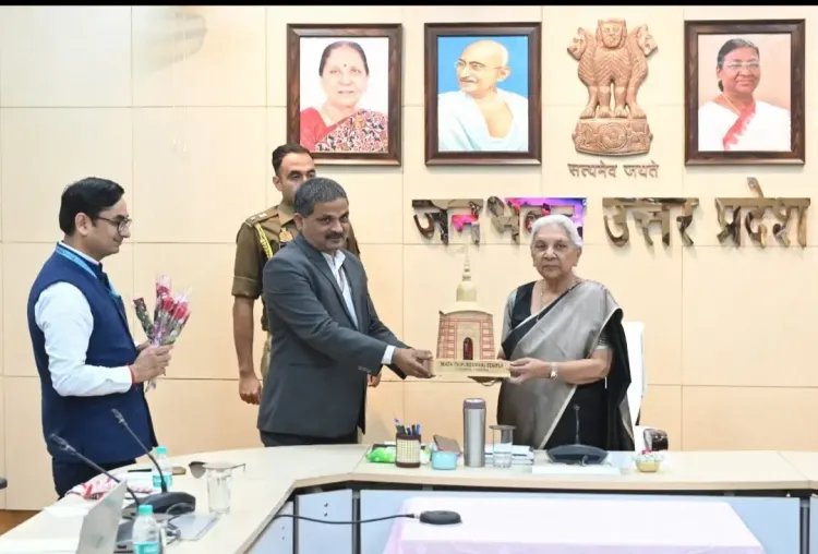 जब नारी अपनी शक्ति को पहचानती है, तब वह बनती है 'नारायणी': राज्यपाल आनंदीबेन पटेल