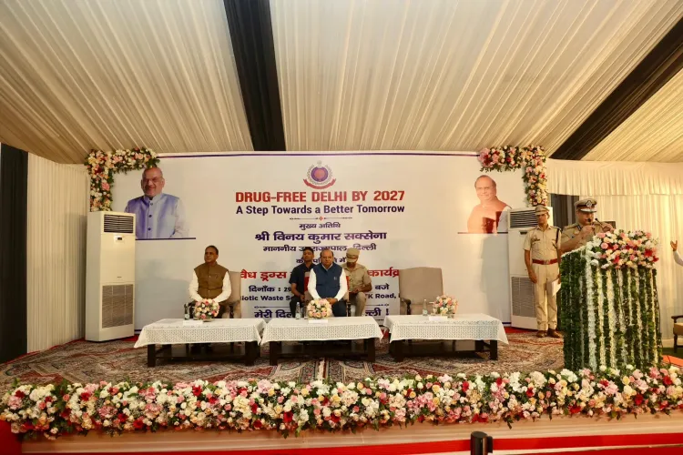 क्या नशा मुक्त भारत अभियान के तहत दिल्ली पुलिस की कार्रवाई ने मादक पदार्थों के खिलाफ युद्ध छेड़ा?
