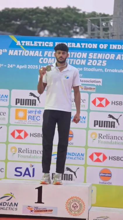 National Athletics: Dev Meena Achieves New Heights, Rupal Chaudhary Claims 400m Gold