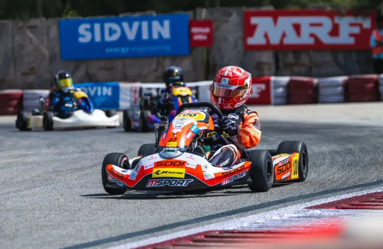 Can Rivaan Dev Preetham Continue His Dominance in Mini Max at the National Karting Championship?