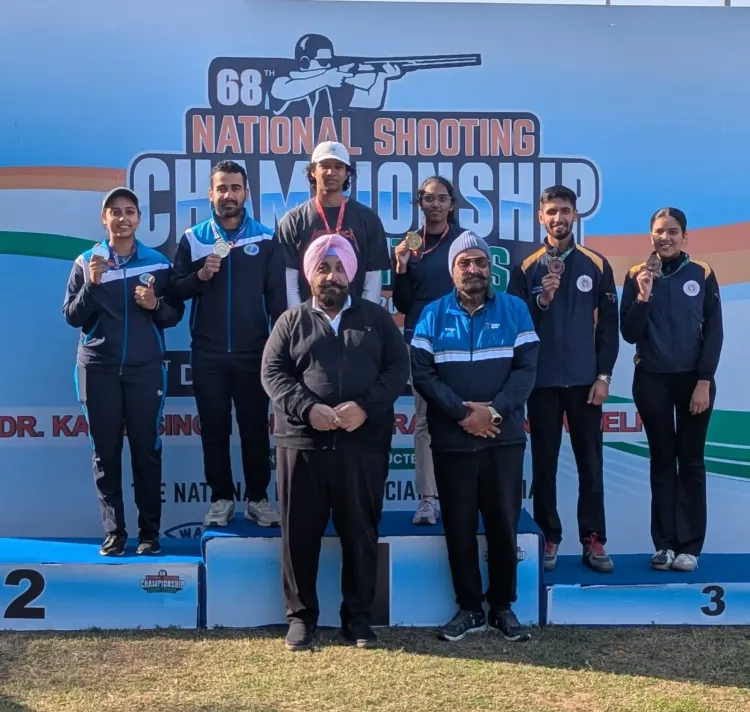 Did Anantjeet and Darshna Win Gold in National Shooting Championship?