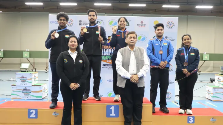 How Did Ramita Jindal and Himanshu Dhillon Secure 10m Air Rifle Mixed Team Gold?