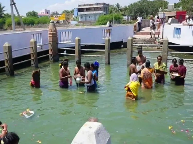 क्या नवपाषाणम मंदिर में भगवान राम ने स्वयं समंदर में नवग्रह स्थापित किए?