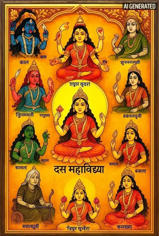 दशमहाविद्या: सती के 10 दिव्य रूप जो बने शाक्त परंपरा का आधार, नवरात्रि में जानें हर रूप का प्रतीक