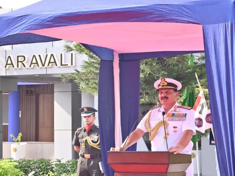 What Does the Commissioning of INS Aravali by Admiral Dinesh K. Tripathi Mean for the Navy?