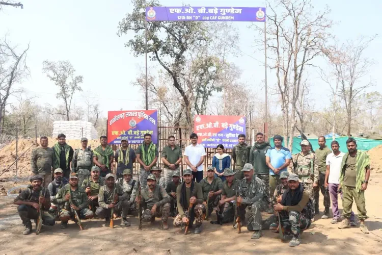 बड़े गुण्डेम में सुरक्षा कैम्प की स्थापना: नक्सल प्रभावित क्षेत्र में विकास की नई दिशा