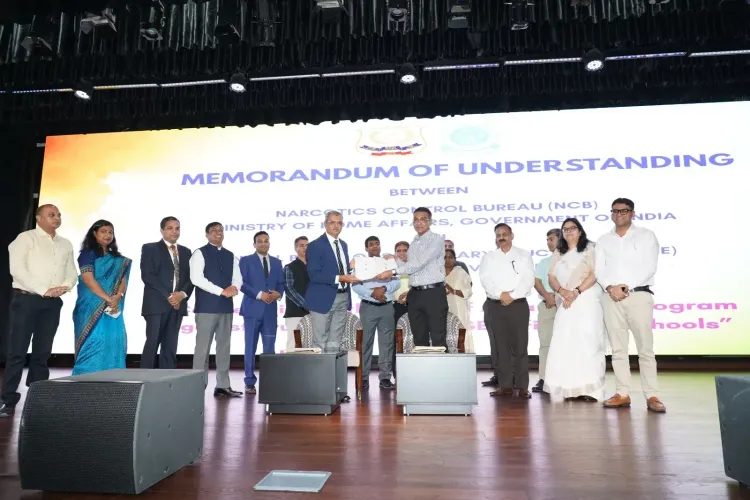 क्या एनसीबी ने स्कूलों में नशीली दवाओं के दुरुपयोग के खिलाफ जागरूकता फैलाने के लिए सीबीएसई के साथ साझेदारी की?
