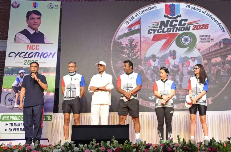 NCC Cyclothon 2026: 79 cadets ride 79 km to mark Independence