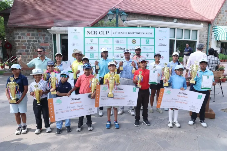 NCR Cup Jr Golf: Chaitanya Pandey, Anushka Gupta claim overall titles at Delhi Golf Club