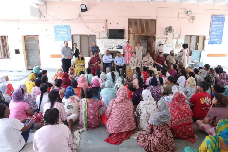 NCW chief Vijaya Rahatkar reviews women inmates' facilities at Tihar Jail