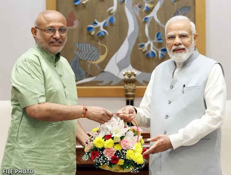 How Does NDA Vice President-nominee Radhakrishnan Show Gratitude to PM Modi and Others?