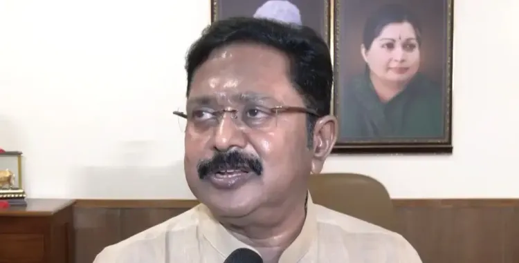 TTV Dhinakaran Claims NDA Will Lead Tamil Nadu Post-2026 Elections