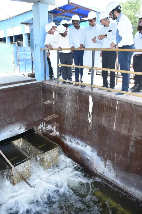 NDMC Vice-Chairman Kuljeet Chahal Explores Surat's Rainwater Harvesting Initiatives