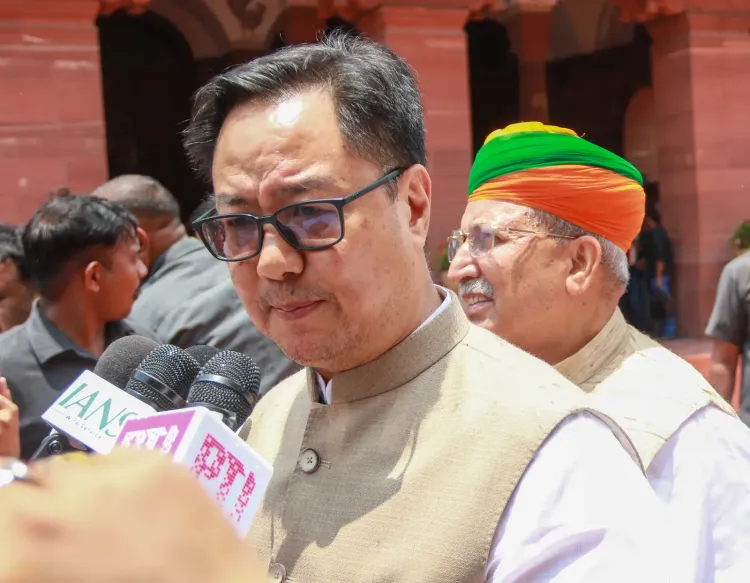 NEET paper leak debate: Rijiju urges parties to meet Speaker Om Birla immediately