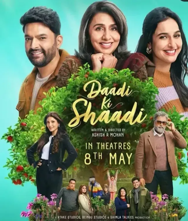 Exciting Release: Neetu Kapoor & Kapil Sharma's 'Daadi Ki Shaadi' Coming May 8