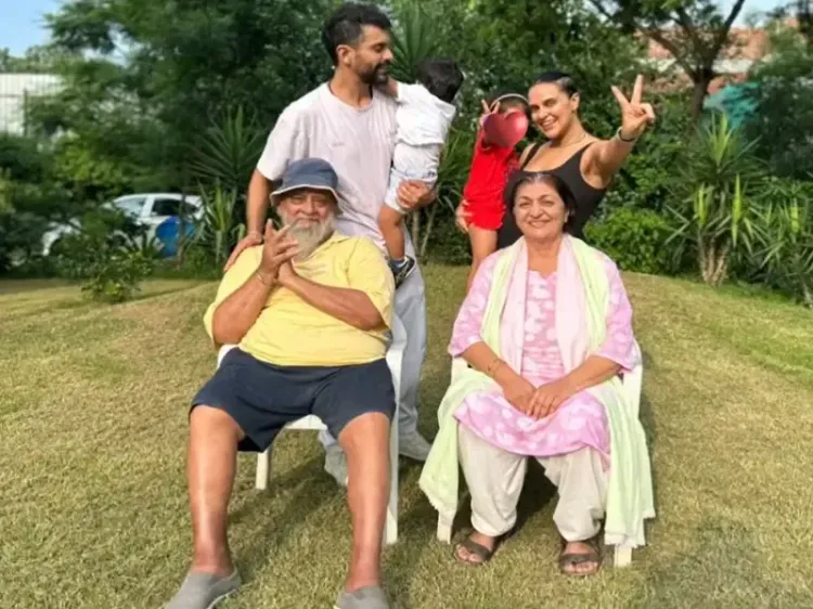 What Fond Memories Did Neha Dhupia Share About Her Kids and Late Grandfather Bishan Singh Bedi?