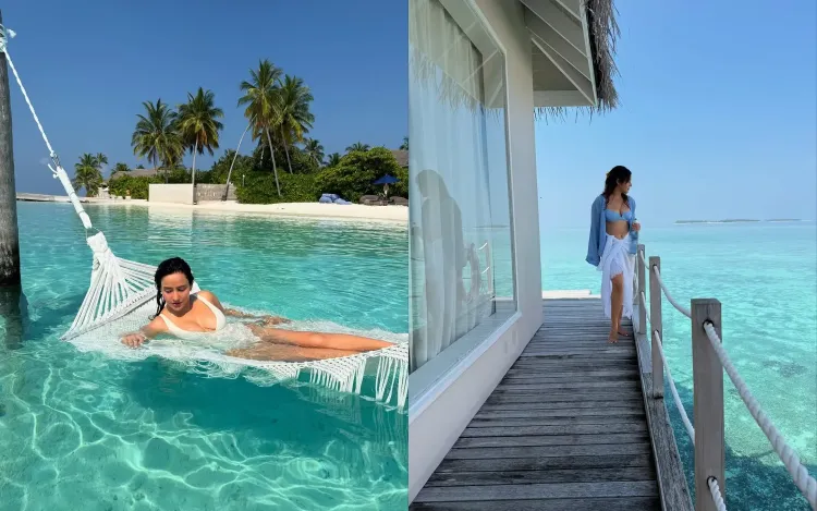 Neha Sharma Enveloped in the Tranquility of Maldives