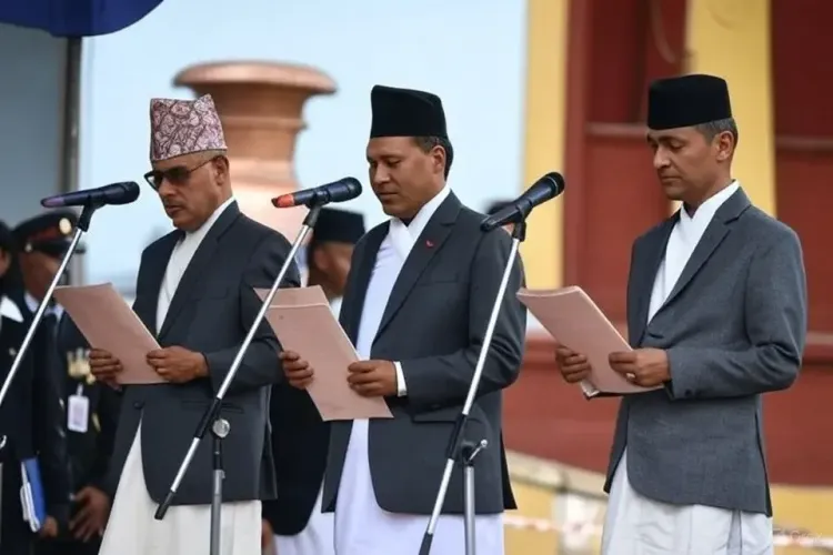 क्या नेपाल में तीन नए कैबिनेट मंत्रियों ने ली शपथ?