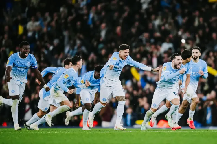 Manchester City edge Brighton 4-3 on penalties in Carabao Cup fourth round