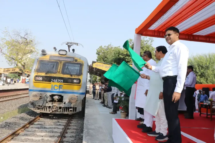 New MEMU halt at Chandkheda Road boosts Gujarat industrial belt connectivity