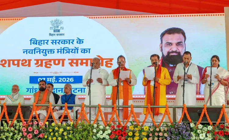 Bihar Cabinet sworn in: NDA ministers pledge service under CM Choudhary