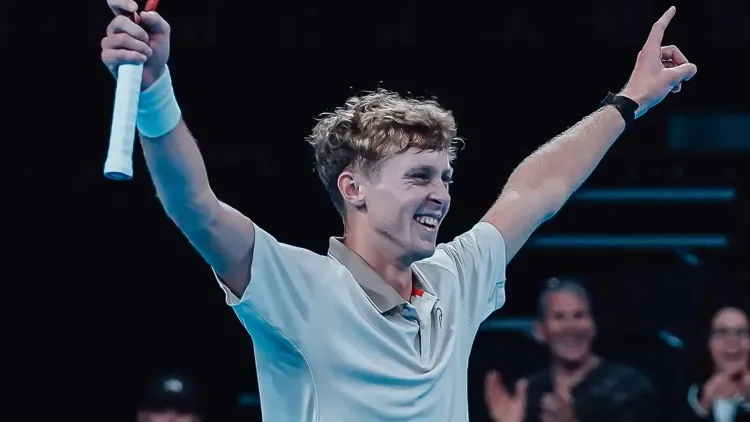 Felix Balshaw earns first ATP Tour win in Lyon, eyes Next Gen Finals