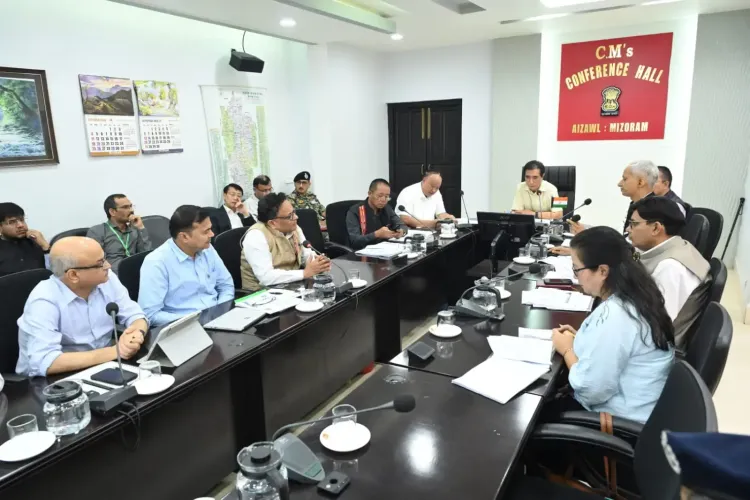 NFR GM inspects Bairabi-Sairang rail line, meets Mizoram CM Lalduhoma