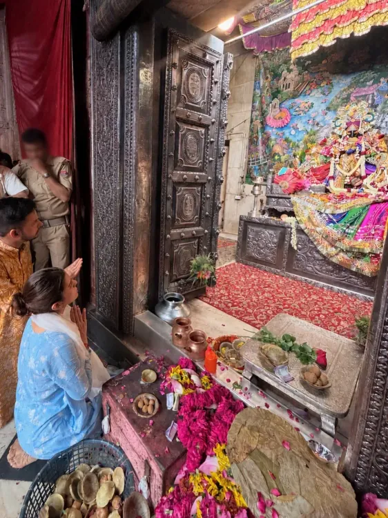 Nimrat Kaur visits Vrindavan, Barsana on Janmashtami, shares Brij Dhaam glimpses