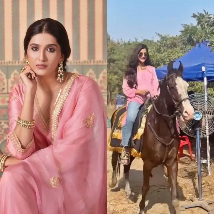 Nimrit Kaur Ahluwalia Embraces Horse Riding for ‘Shaunki Sardar’