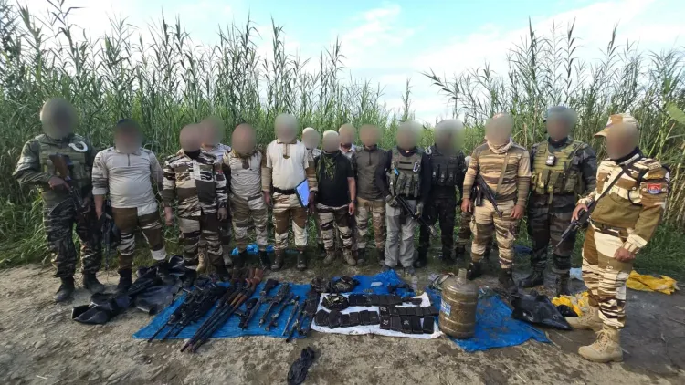 Manipur crackdown: 9 insurgents held, AK-47 and LMG seized in joint ops