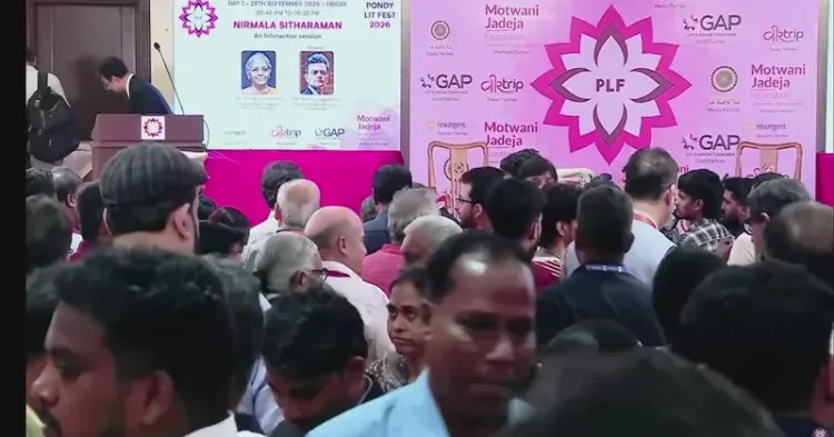Nirmala Sitharaman Live at Pondy Lit Fest 2026