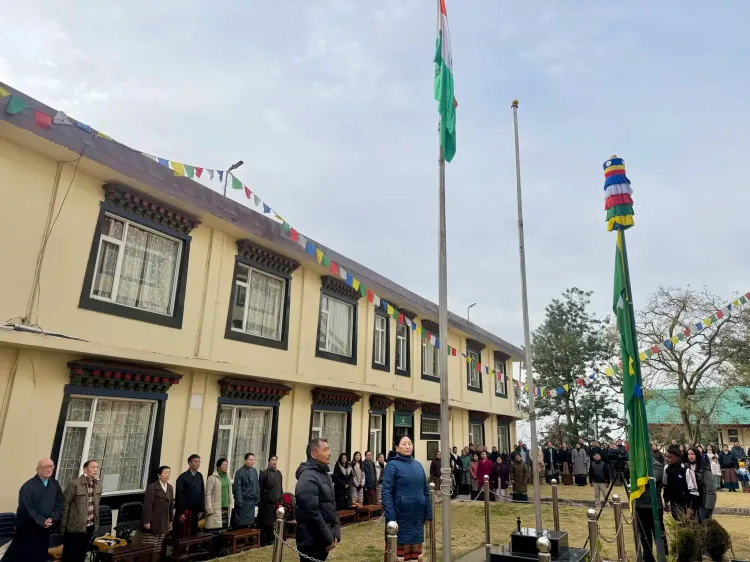 क्या निर्वासित तिब्बतियों ने भारत का 77वां गणतंत्र दिवस मनाया?