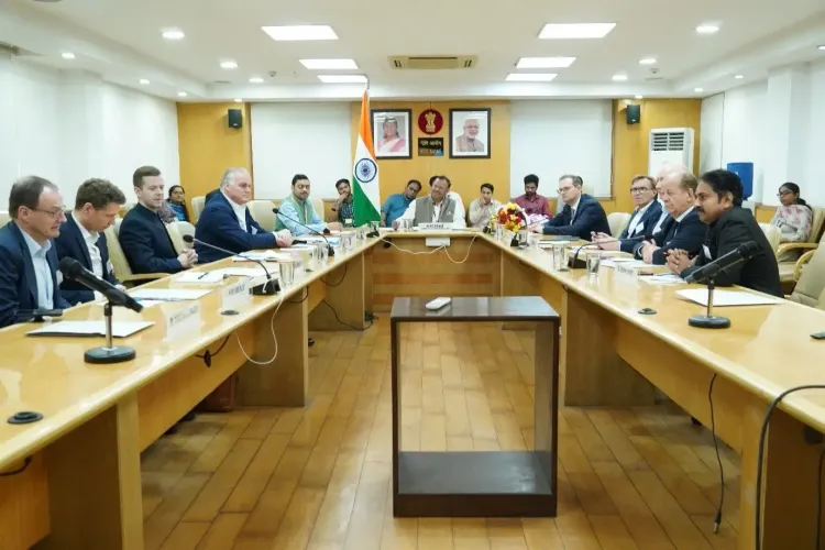 NITI Aayog Presents Aspirational Districts Initiative to German Delegation