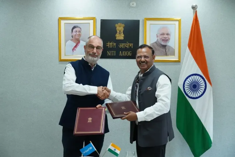 NITI Aayog Partners with UNICEF India to Enhance Nutrition in Aspirational Districts