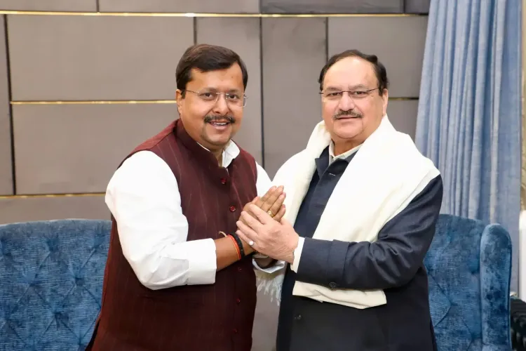 क्या भाजपा के कार्यकारी अध्यक्ष नितिन नबीन ने केंद्रीय मंत्री जेपी नड्डा से मुलाकात की?