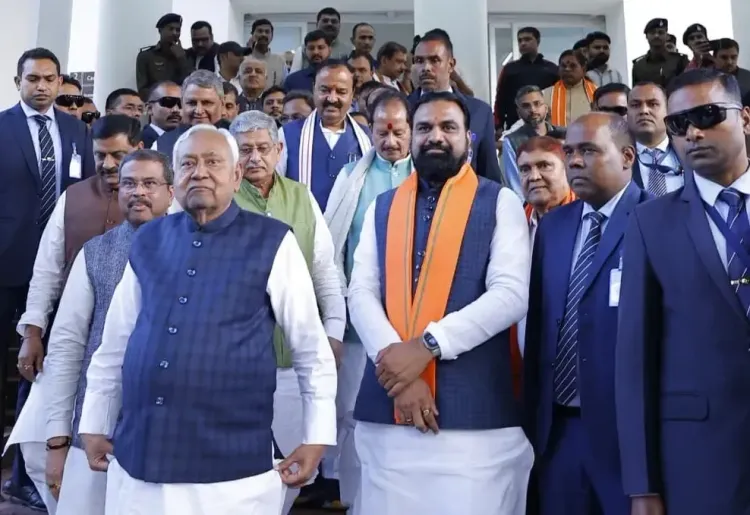 क्या नीतीश कुमार ने सीएम पद से इस्तीफा दिया और नई सरकार बनाने का दावा पेश किया?