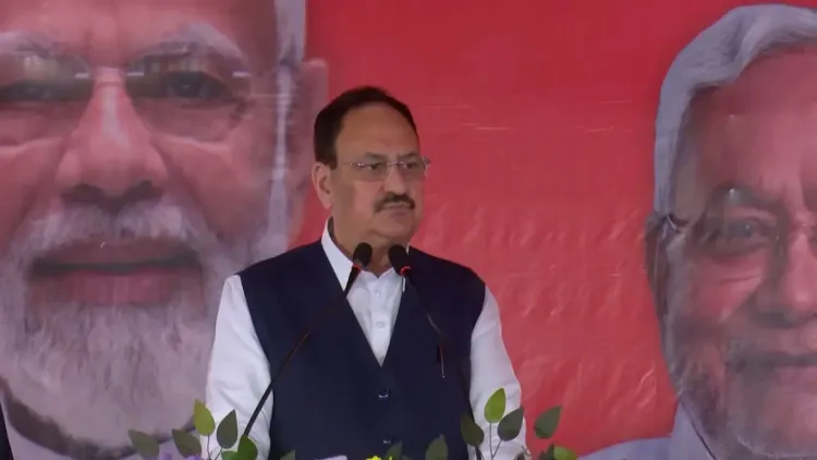 क्या नीतीश कुमार ने पीएम मोदी के आशीर्वाद से बिहार को 'हीरा' दिया है? : भाजपा अध्यक्ष जेपी नड्डा