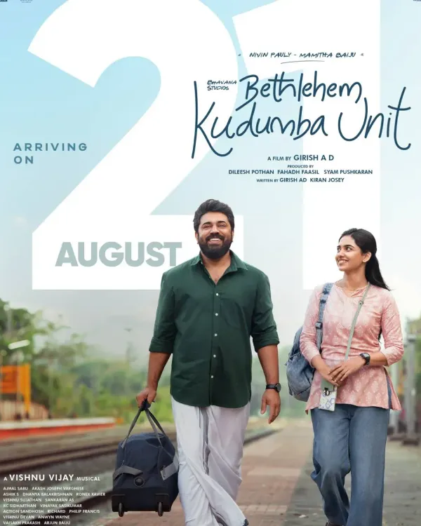 Bethlehem Kudumba Unit release date: Nivin Pauly film hits screens August 21