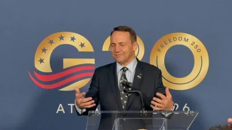 Ukraine peace without Kyiv is 'not doable', says Polish FM Sikorski at G20
