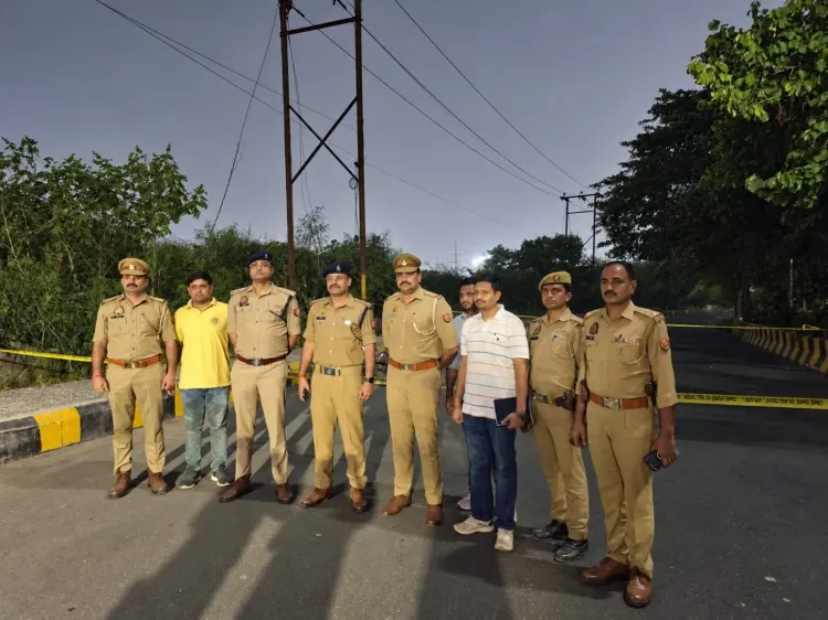 नोएडा में सरिया चोर गिरोह का भंडाफोड़: मुठभेड़ के बाद चार गिरफ्तार, सरगना राजू के दर्जन भर मुकदमे