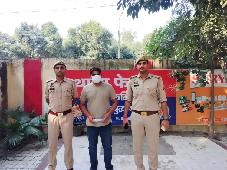 नोएडा: NDPS मामले में एक साल फरार ₹25,000 के इनामी शादाब को पुलिस ने सेक्टर-80 से दबोचा