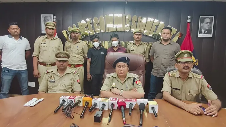 नोएडा में वाहन चोर गिरोह गिरफ्तार: 10 बाइक, 2 स्कूटी और 2 अवैध चाकू बरामद