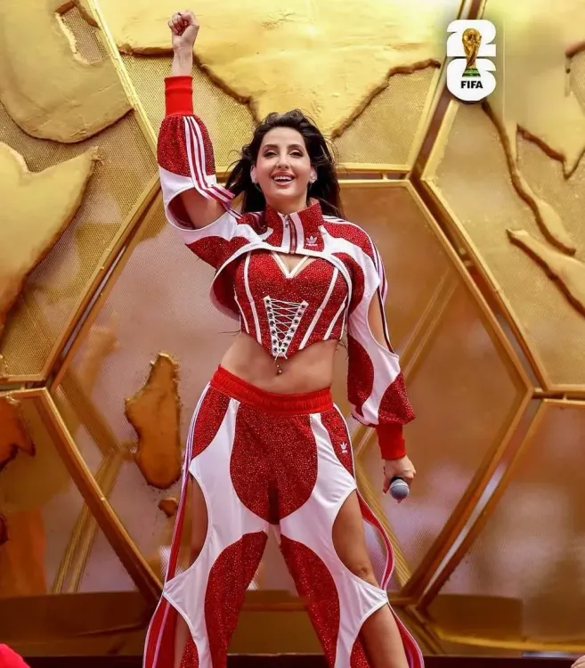 Nora Fatehi performs at FIFA World Cup 2026 opening ceremony in Toronto
