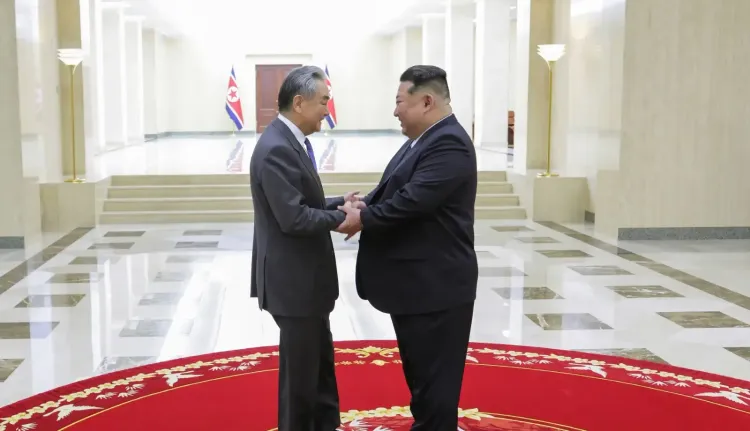 Kim Jong-un Prioritizes Strengthening North Korea-China Relations with Wang Yi