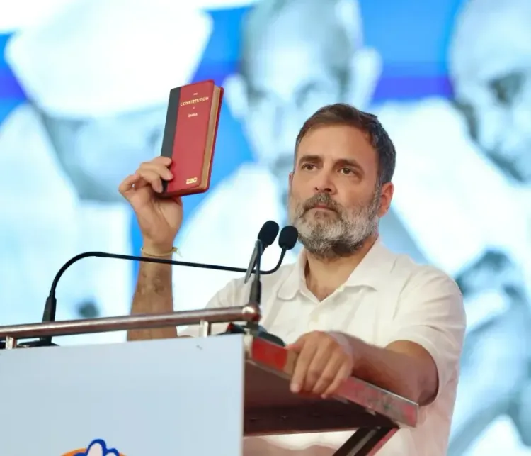 Rahul Gandhi Critiques BJP for Conduct in Ram Mandir Following Dalit Visit