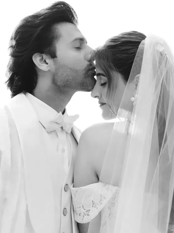 Nupur Sanon & Stebin Ben share inside pics from their dreamy Christian wedding as they say 'I Do'