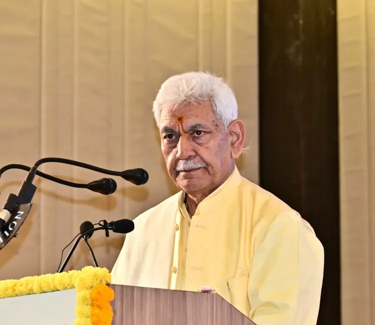 J&K L-G Manoj Sinha lays foundation of Akshaya Patra kitchen in Katra, 5,000 meals daily