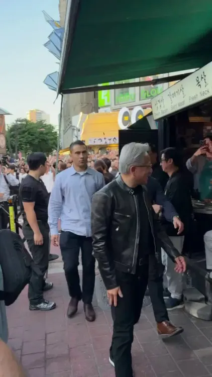 Nvidia CEO Jensen Huang Wraps South Korea Visit