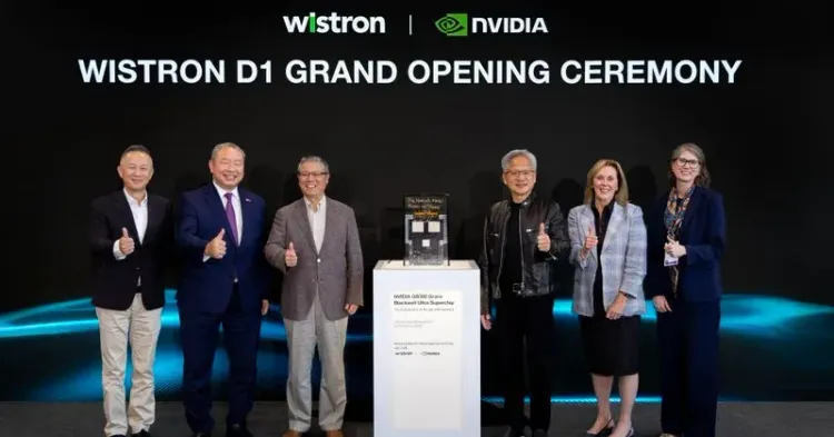 Nvidia Highlights Wistron's New AI Facility in Fort Worth, Texas