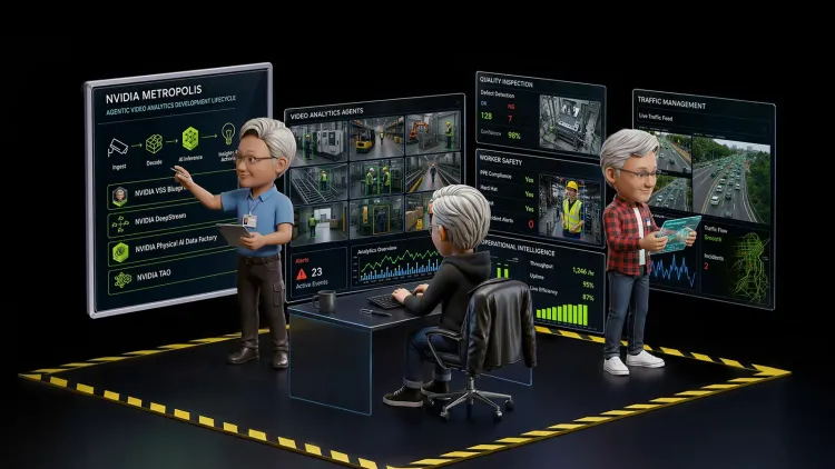 Nvidia Metropolis Cuts Vision AI Agent Build Time With 80+ Skills